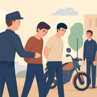 Policía de Mendoza frustra dos robos de motos y detiene a dos jóvenes en Guaymallén y San Martín