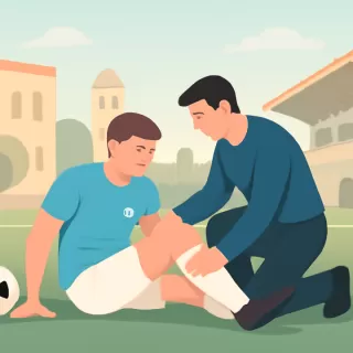 Gastón Martínez, joven jugador de Belgrano, sufrió una grave lesión en la rodilla derecha