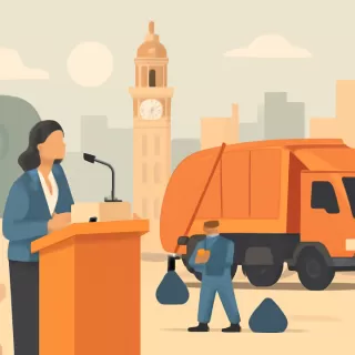 Intendencia de Montevideo informa sobre recolección de residuos en fin de año 2025