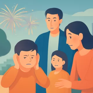 La pirotecnia impacta en niños con hipersensibilidad auditiva más allá del espectro autista