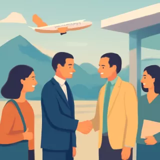 Cortés y Scioli avanzan en la mejora de la conectividad aérea para potenciar el turismo en Bariloche