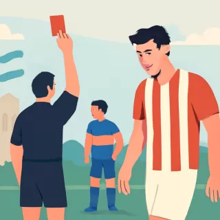 Gabriel Neves podría salir de Estudiantes tras expulsión en el partido contra Boca