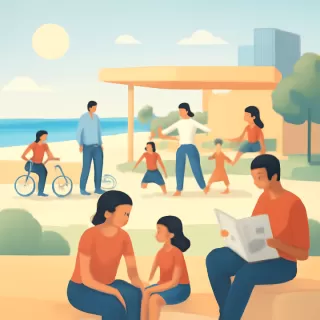 Paradores ReCreo brindan actividades gratuitas en Miramar y Villa Gesell durante el verano