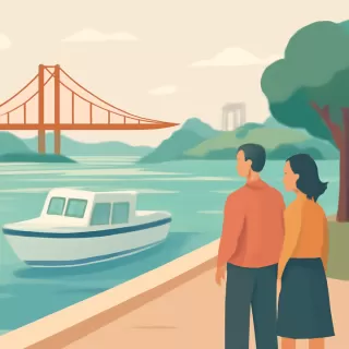 Suspenden paseos náuticos en el Parque Provincial Moconá por aumento del nivel del río Uruguay