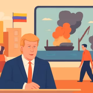 Trump confirma ataque de EEUU a un muelle vinculado al narcotráfico en Venezuela