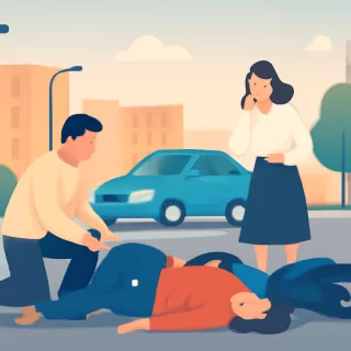 Motociclista de 26 años resultó herida tras despiste en Avenida Lisandro de la Torre