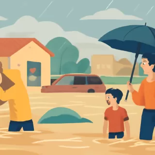 Unas 20 intervenciones en Salta por intensas lluvias