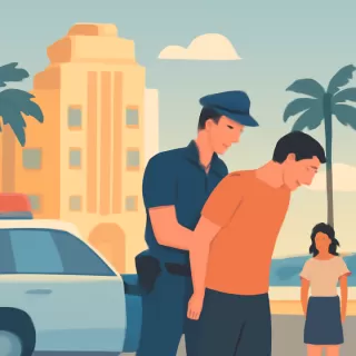 Violento ataque en Miami Beach termina en arresto por secuestro y agresión sexual