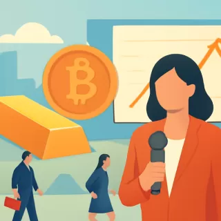 Oro y Bitcoin compitieron por ser la inversión refugio en 2025, con el oro liderando