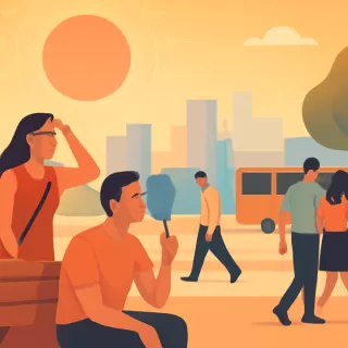 Buenos Aires registra máxima cercana a 40°C y alerta naranja del SMN el 31 de diciembre