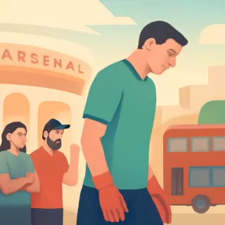 Dibu Martínez tuvo una jornada complicada en la derrota del Aston Villa ante Arsenal