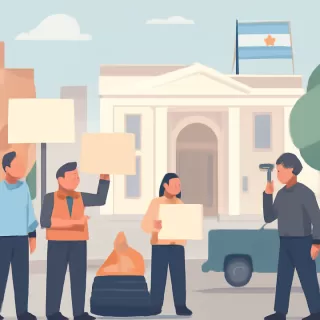 Trabajadores municipales de Morón protestaron en el Concejo Deliberante por horas extras impagas