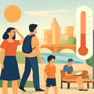 Gualeguaychú registró la temperatura más alta de Entre Ríos el 31 de diciembre de 2025