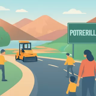 Reabrieron la Ruta Provincial 89 hacia Potrerillos tras la disminución del caudal aluvional