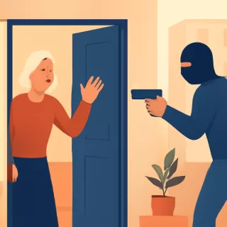 Rapiña a mujer de 67 años en su domicilio del barrio Cordón, Montevideo