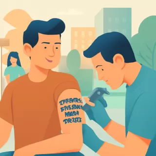 Joven se tatúa frase del coordinador del viaje de egresados a Bariloche y genera debate en redes