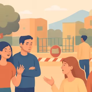 Polémica por el cierre de la Plazoleta Ferial en Villa Llanquín durante las fiestas