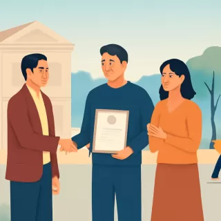 Tres vecinos de Luján de Cuyo recibieron reconocimiento por actos de salvamento