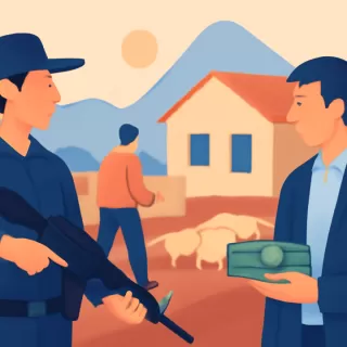 Secuestro de armas, dinero y más de mil ovinos en allanamientos por delitos rurales en Chubut