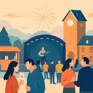 Bariloche prepara la celebración de Año Nuevo 2026 en el Centro Cívico