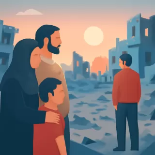 Gaza despide 2025 entre ruinas, dolor y esperanza tras dos años de guerra