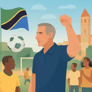 Miguel Gamondi, argentino, llevó a Tanzania a octavos de final en la Copa África