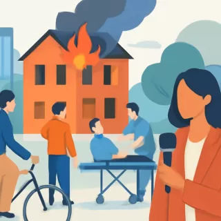 Un hombre falleció en Montevideo tras incendio en su vivienda