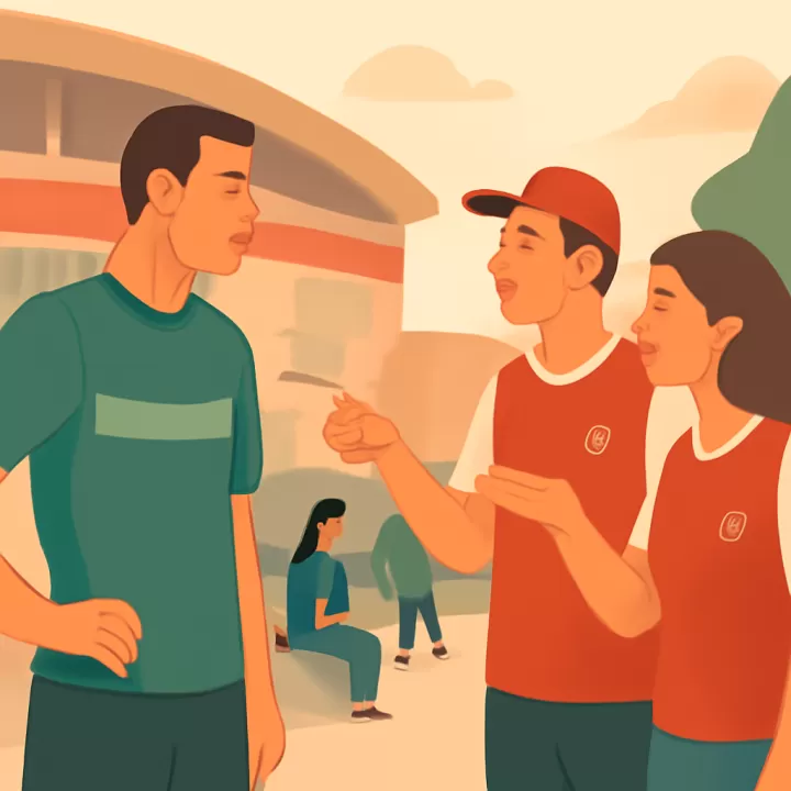 Dibu Martínez tuvo un intercambio con hinchas del Arsenal tras la derrota del Aston Villa