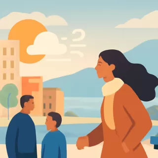 Pronóstico ventoso y templado para Año Nuevo en Comodoro Rivadavia y Rada Tilly