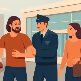 Expulsan de shopping en Montevideo a influencer 'El humano' tras forcejeo con la Policía