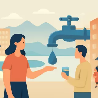 ARSA recomienda uso responsable del agua por posibles bajas de presión en Bariloche