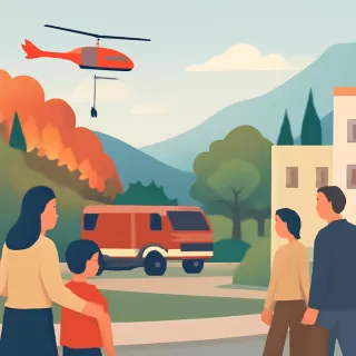 Incendio en la barda del Ñireco en Bariloche fue controlado