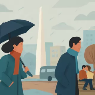 Buenos Aires tendrá un primer fin de semana de 2026 ventoso y fresco con posibilidad de lluvias leves