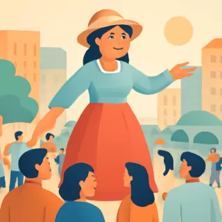 Guayaquil celebra la tradición de los monigotes gigantes en diciembre