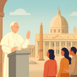 El papa León XIV exhorta a la paz durante la misa de Año Nuevo en el Vaticano