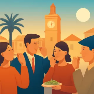 Inicio de la tradición de las doce uvas para Año Nuevo en España en 1910