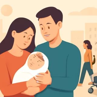 Mia Saray Frías Olaechea, primera bebé nacida en Argentina en 2026