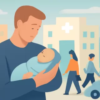 Maxi López compartió imágenes de su hijo recién nacido Lando y anunció pausa en redes sociales