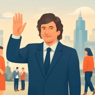 Medios británicos incluyen a Milei entre los líderes globales más influyentes de 2025