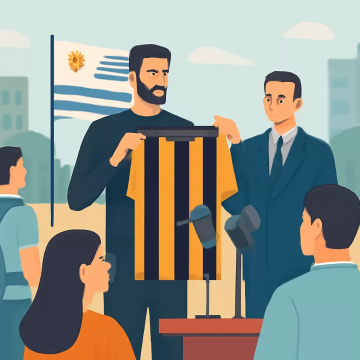 Peñarol presentó a Sebastián Britos como nuevo arquero para la temporada 2026