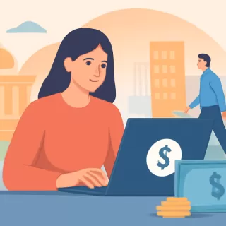 Rendimiento de un plazo fijo de $200.000 a 30 días vía home banking