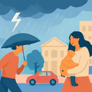 Alerta por tormentas severas y ráfagas en varios departamentos de Córdoba