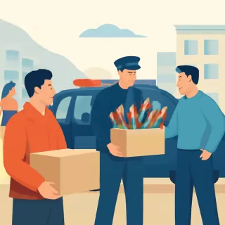 Secuestran cargamento de pirotecnia prohibida en Comodoro Rivadavia