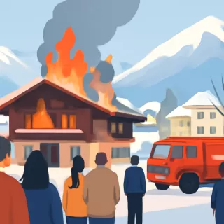 Incendio en bar de estación de esquí en Crans Montana, Suiza, provoca decenas de fallecidos