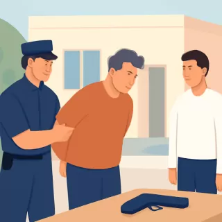 Detienen a un hombre por intentar vender un arma de fuego en Guaymallén