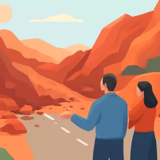 Cortes y barro interrumpen el tránsito en la ruta 68 en la quebrada de Las Conchas, Salta