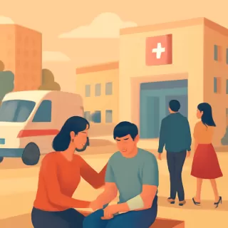 Más de 2.000 atenciones en guardias de hospitales y centros de salud de Mendoza en Año Nuevo