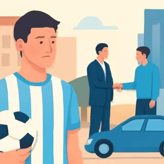 Faltan detalles para que Valentín Carboni sea nuevo jugador de Racing