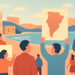 Catriel reclama territorio y modifica disputa por límites en el norte del Lago Pellegrini