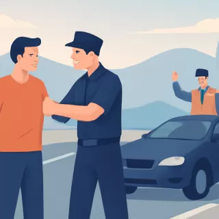 Detenido en Rada Tilly por conducir alcoholizado y evadir control de tránsito